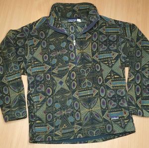 Vintage 90s Patagonia 1/4 Zip Pullover Fleece sz M